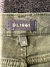 DL1961 Solid Green Denim Shorts Size 14 - photo 3