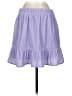 Unbranded Solid Purple Casual Skirt Size S (estimated) - photo 2