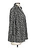 BLOOMCHIC 100% Polyester Animal Print Black 3/4 Sleeve Blouse Size 10 - photo 4