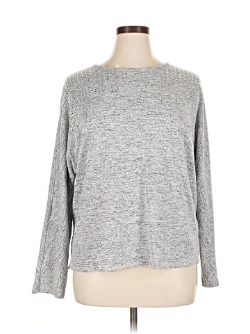 Indigo Rose Pullover Sweater (view 1)