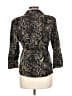 Cynthia Max Paisley Gold Black Blazer Size L - photo 2