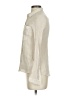 Express Ivory Tan Long Sleeve Button-Down Shirt Size XS - photo 5