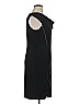Evan Picone Solid Black Cocktail Dress Size 14 - photo 4