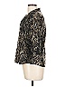 Cynthia Max Paisley Gold Black Blazer Size L - photo 5