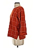 Tahari Plaid Orange Pullover Sweater Size S - photo 5