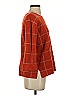 Tahari Plaid Orange Pullover Sweater Size S - photo 4