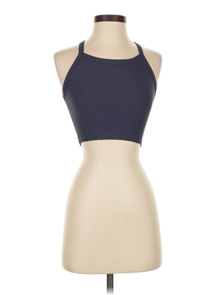 Pre-owned Wilo Tank Top Tan Halter Neckline Tops In Brown