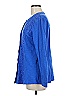 Unbranded Blue Long Sleeve Blouse Size M - photo 5