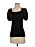 BCBGMAXAZRIA Black Short Sleeve Top Size XS (estimated) - photo 1