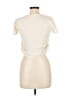 Assorted Brands Ivory Short Sleeve Turtleneck Size L - photo 2
