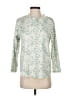 Flora Nikrooz Green Long Sleeve Henley Size XS - photo 1