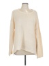 Wildfox 100% Acrylic Solid Ivory Pullover Sweater Size Lg (3 or L) - photo 1