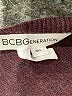 BCBGeneration Burgundy Pullover Sweater Size Med - Lg - photo 7