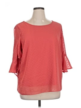Lc Lauren Conrad 3/4 Sleeve Blouse