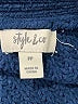 Style&Co 100% Polyester Blue Cardigan Size P (petite) - photo 7