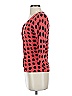 AB Studio 100% Cotton Polka Dots Red Cardigan Size S - photo 5