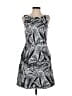 Max Mara Graphic Gray Cocktail Dress Size EU (IT) 40 / US 4 - photo 1