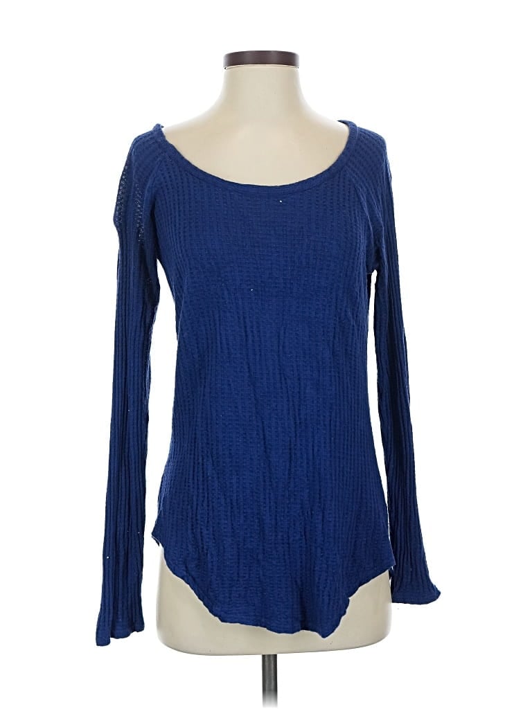 Pre-owned Chaser Pullover Sweater In Blue