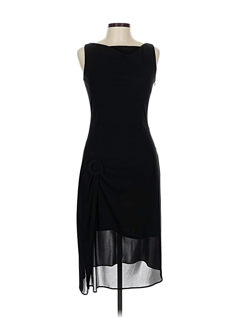 Pre-owned M David Meister Cocktail Dress In Black