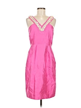 strapless open back dress KATE SPADE Size XS Pink Polyester Lace Shift Dress – Sui Generis Designer  Consignment main image 1