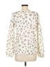 Elle Animal Print Ivory Pullover Sweater Size L - photo 2