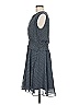 Derek Lam Collective 100% Polyester Chevron-herringbone Gray Casual Dress Size EU (IT) 44 / US 8 - photo 5
