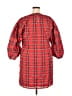 J.Crew 100% Polyester Plaid Red Casual Dress Size 2X - photo 2
