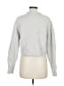 Zara Solid Silver Pullover Sweater Size M - photo 2