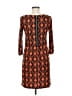 En Focus Studio Argyle Orange Casual Dress Size 6 - photo 2