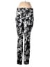 Time and Tru Print Black Active Pants Size M - photo 1