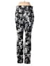 Time and Tru Print Black Active Pants Size M - photo 2