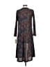 Lularoe Floral Gray Black Kimono Size XS - photo 2