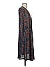 Lularoe Floral Gray Black Kimono Size XS - photo 4