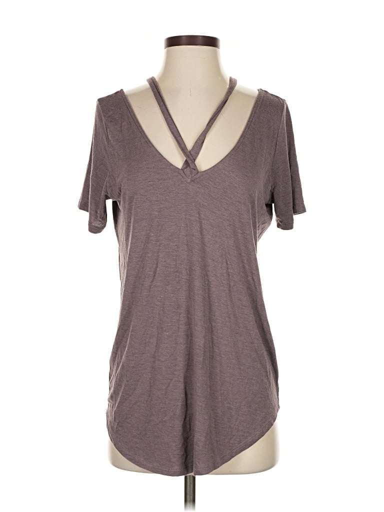 Pre-owned Garage Short Sleeve T-shirt In Gray