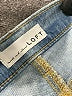 Ann Taylor LOFT Stripes Blue Jeans Size 27 waist - photo 7