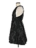 Topshop Metallic Black Cocktail Dress Size 8 - photo 5