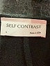 Self Contrast Black Pullover Sweater Size L - photo 7