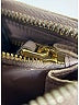Miu Miu Tan Croc Embossed Leather Zip Wallet One size - photo 7