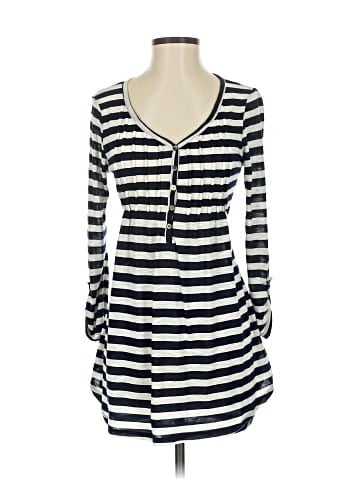 Iris & Navy Casual Dress (view 1)