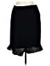 Kelly and Diane 100% Polyester Solid Black Formal Skirt Size 10 (petite) - photo 2