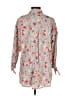 Sanctuary Print Gray Long Sleeve Button-Down Shirt Size XS - photo 2
