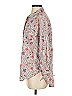 Sanctuary Print Gray Long Sleeve Button-Down Shirt Size XS - photo 5
