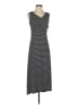 CAbi Stripes Gray Casual Dress Size S - photo 1