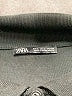 Zara Solid Black Casual Dress Size S - photo 6