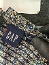 Gap 100% Cotton Blue Long Sleeve Blouse Size XS - photo 7