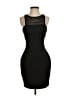 Guess Solid Black Cocktail Dress Size 2 - photo 1