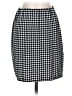 Sophie Max 100% Polyester Houndstooth Black Formal Skirt Size XS - photo 1