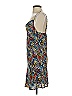 Row A 100% Polyester Print Blue Black Casual Dress Size XS - photo 5