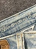 American Eagle Outfitters Color Block Blue Jeans Size 0 - photo 9