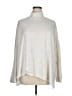 Ophelia Roe Silver Turtleneck Sweater Size XL - photo 1
